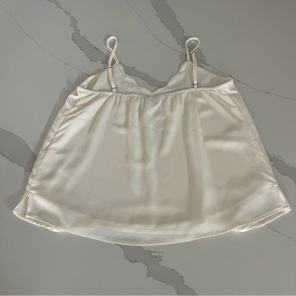 NWOT Allison Joy Ivory scalloped camisole - Picture 4 of 7